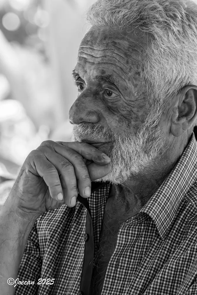 Retrato en blanco y negro de Armando Canavati